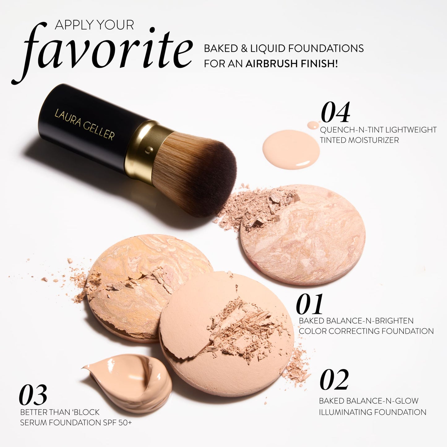 Retractable Airbrush Kabuki Brush