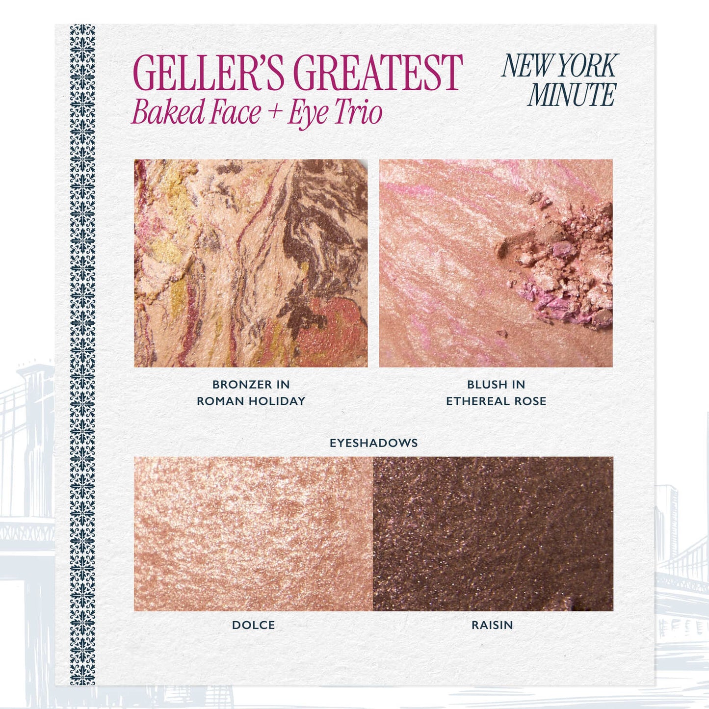 Geller's Greatest Baked Face & Eye Palette: New York Minute